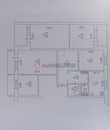 Продаж 5 кімнатної квартир - фото 1