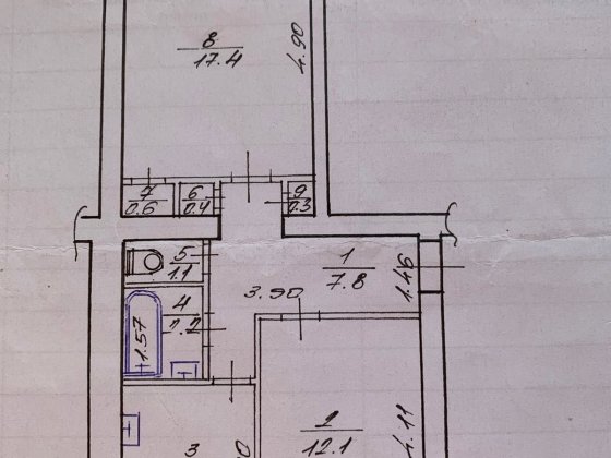 2-кімнатна квартира, 49.8 м², 3 поверх,  Дрогобич Дрогобич