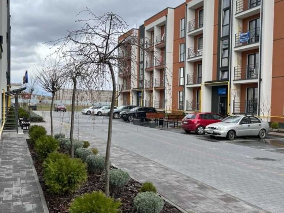 2-кімнатна 55,8 м² з кухнею-вітальнею та 2 лоджіями, ЖК Brickwood 2