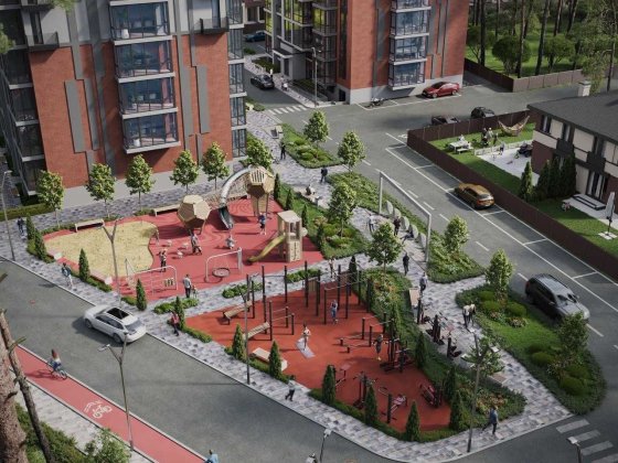 1К квартира в Новобудові Гостомеля в оточенні СОСЕН! ПЕРШИЙ ВНЕСОК 10 %!