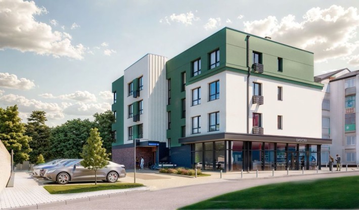 Здолбунів клубний будинок 1км квартира з виглядом на парк - фото 1