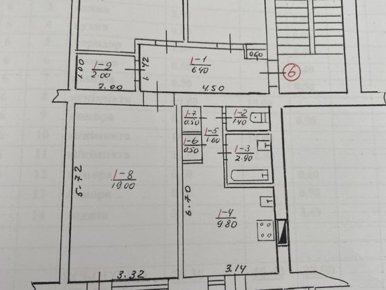Продам 3-х кімнатну квартиру та гараж  у тихому районі міста Знаменка