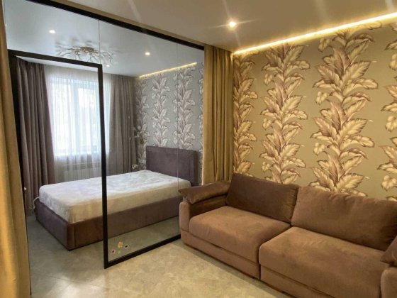 1-к квартира з дизайнерський ремонт  повна комплектація в сосновому лісі