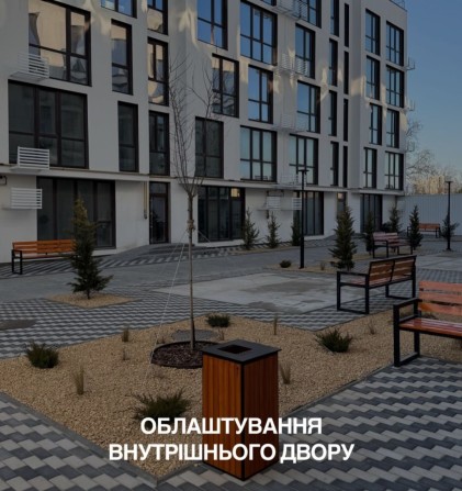 Видова 1-к квартира (2-х кімнатна) з панорамною спальнею та індивідуал - фото 1