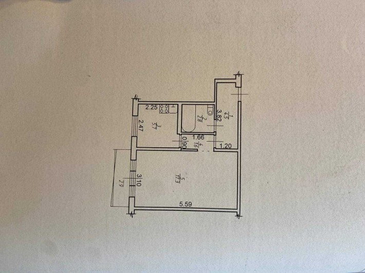 Продам 1-кімнатну квартиру в м. Калуш, вул. Хіміків 30 – під ремонт! - фото 1