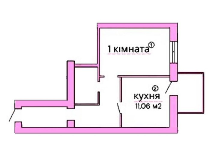 Продам 1-кімнатну квартиру в новому будинку - фото 1