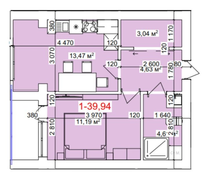 Продаж квартири в Коломиї Розтермінування без % - фото 1