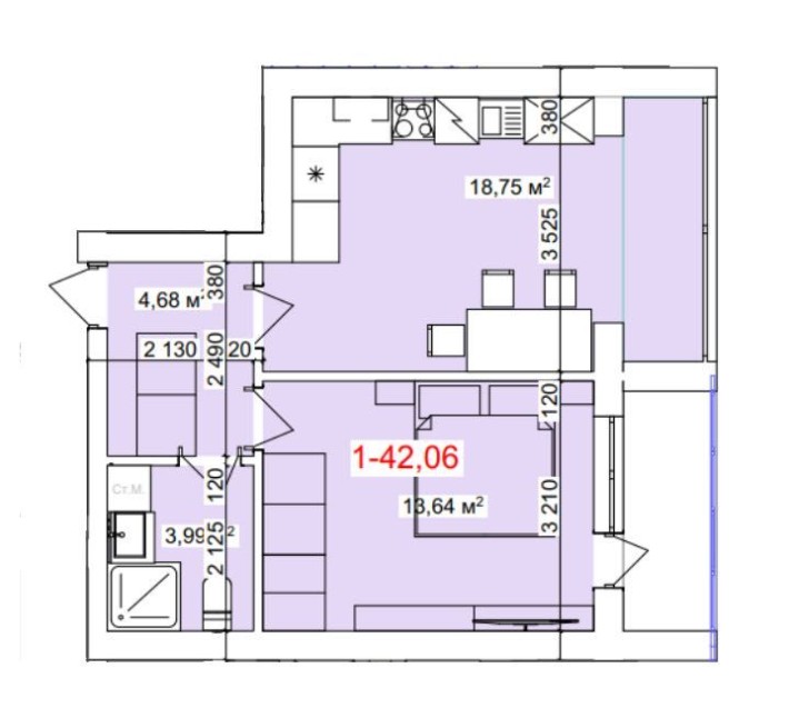 Продаж квартири в Коломиї  по вул. Лисенка - фото 1