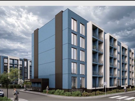 Смарт-квартира 25 м² з лоджією  ЖК Brickwood 2 газове опалення Гостомель