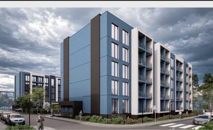 Смарт-квартира 25 м² з лоджією  ЖК Brickwood 2 газове опалення - фото 1