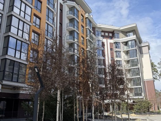 1к квартира з гардеробом 50,5м2, видова, індивідуальне газове опалення