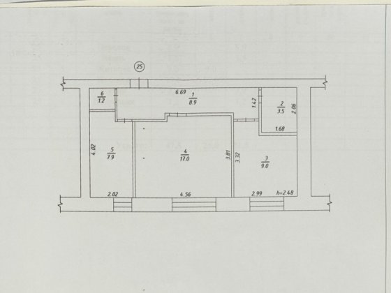 Продам 2-кімнатну квартиру Конотоп