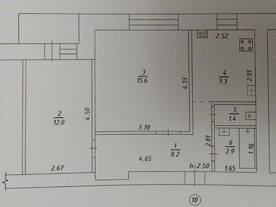 Продам 2 двокімнатну квартиру  в м. Конотоп  3/5 можлива Є Підтримка Конотоп