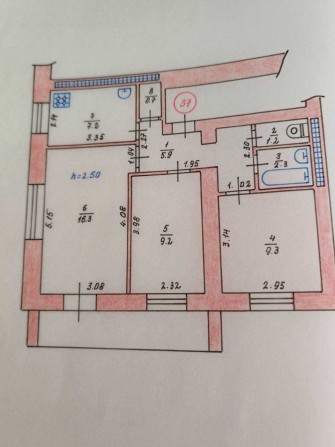 Продам 3-х кімнатну квартиру у центрі міста - фото 1