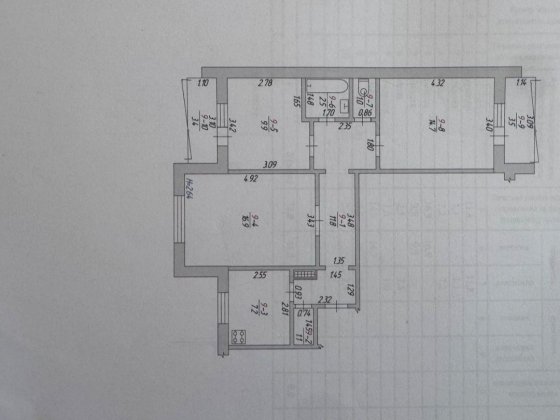 Продається 3х кімнатна квартира Малин, вул. ГМП