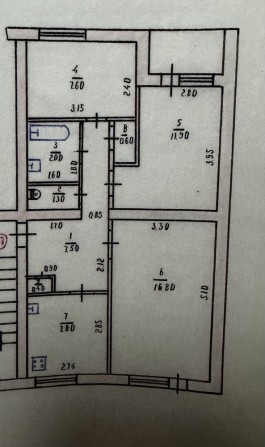 3х кімнатна квартира  3х комнатная Марганец - фото 1