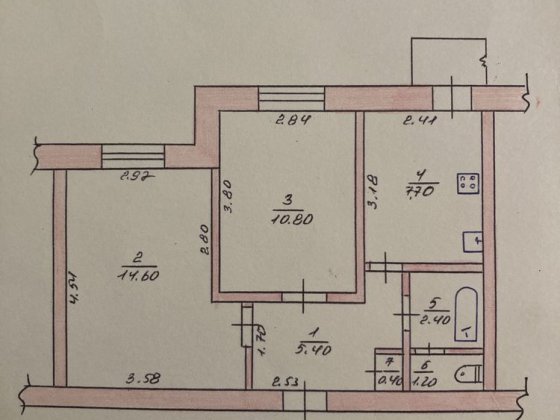 Квартира 2-х кімнатна Очаков