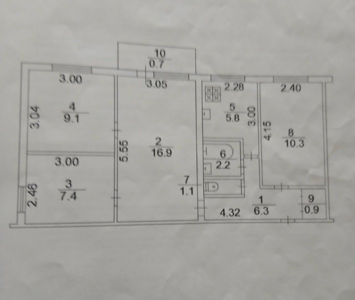 Срочная продажа 4-х комнатной квартиры - фото 1