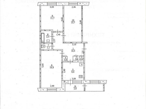 Уютная квартира , 3 комнаты, очень теплая Павлоград
