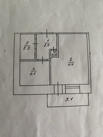 Продам терміново 1 кімнатну квартиру - фото 1