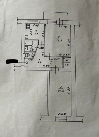 Продаж 2-кімнатної квартири | район Воєнкомату - фото 1