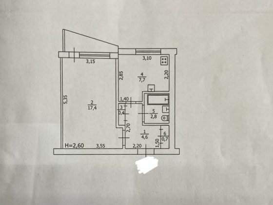 Продам 1 ккв в центре Чугуева, ул.Музейная Чугуев