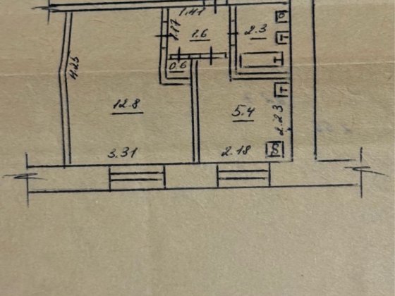 Продам однокімнатну квартиру без заборгованості Шостка