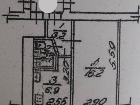 Продам однокімнатну на другому поверсі. Шептицький