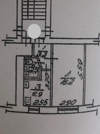Продам однокімнатну на другому поверсі. - фото 1