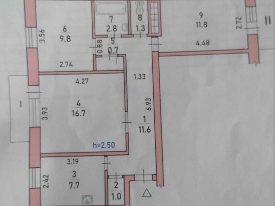 Продається  3-х кімнатна квартира Шостка