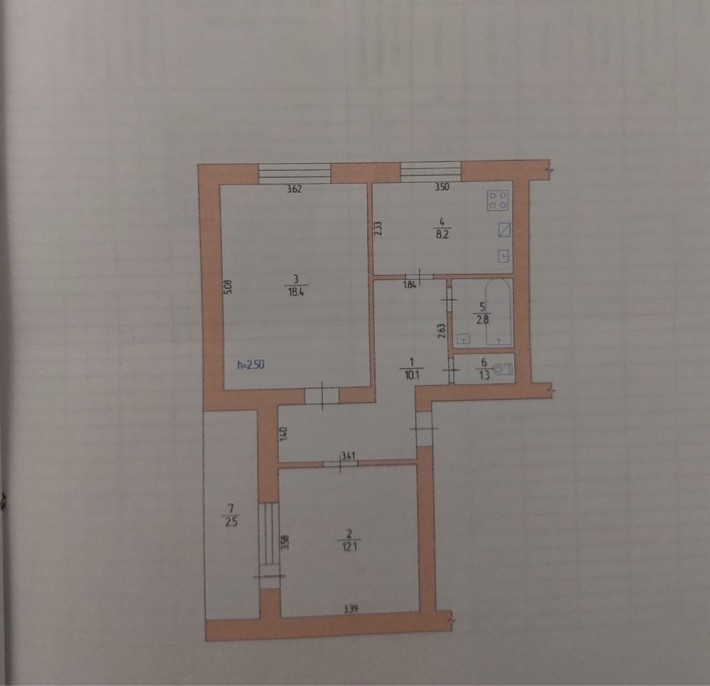 Продаж 2 кімнатної квартири - фото 1