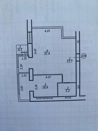 Квартира Власник 68,2 м2 Брама 2 Податки 2% - фото 1