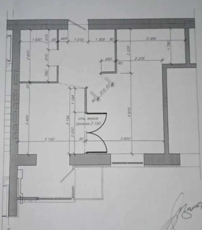 Продам 1к квартиру 51м2 ЖК Дніпровська Брама-2 - фото 1