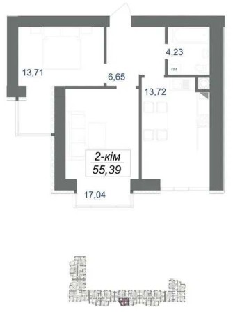 Продаж 2кім Каскад Ярко зданої квартири - фото 1