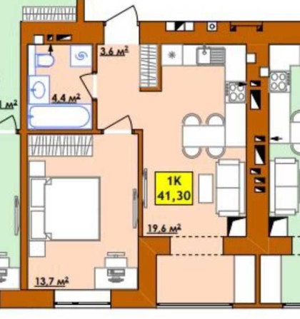 Продаж 1 к.квартири - сама доступна ЦІНА! - фото 1
