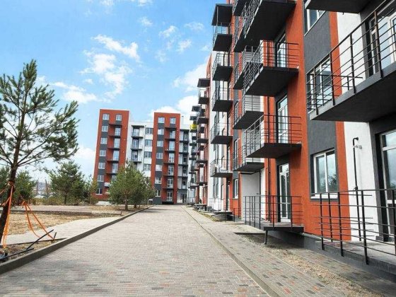 Продаж однокімнатної квартири 45 м2 з власним двориком ЖК Амстердам клубний Білогородка