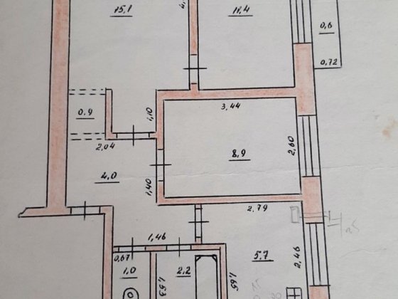 Терміново!!Продам 3-х кімнатну квартиру Березань