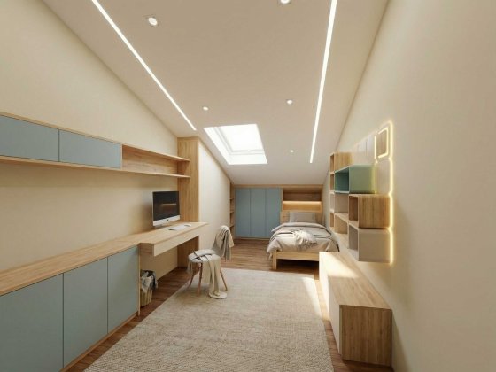 Дворівнева 5‑к квартира 182,7 м² з панорамними вікнами біля озера Брюховичи