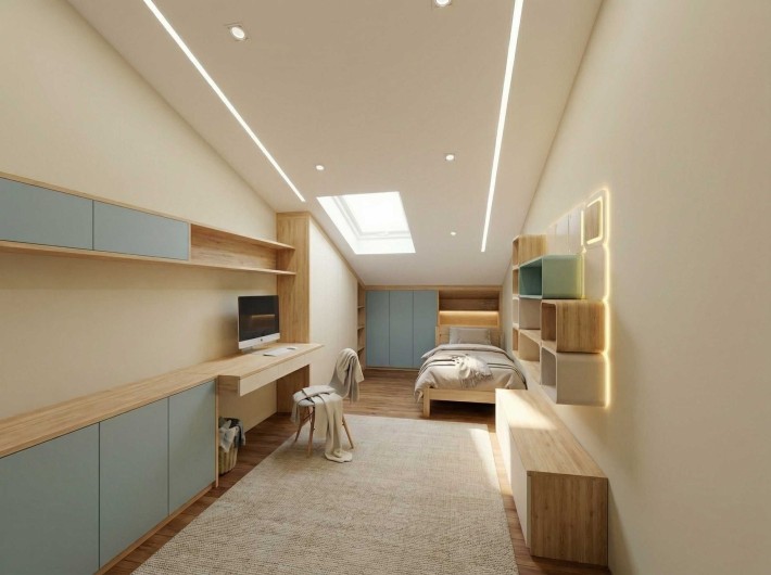 Дворівнева 5‑к квартира 182,7 м² з панорамними вікнами біля озера - фото 1