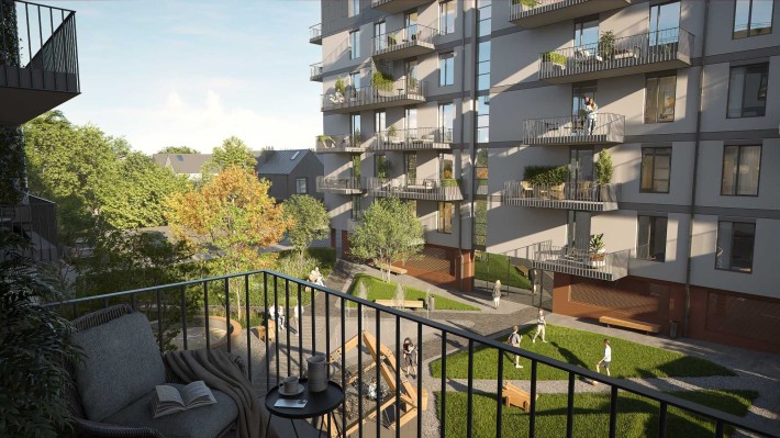 2к квартира площею 67,20м2 у ЖК Скандинавський квартал - фото 1