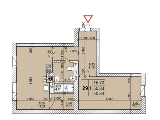 1 кімнатка квартира ЖК Святих Ольги та Єлизавети Винники вул. Галицька, 109а Львів, Львівський район Винники