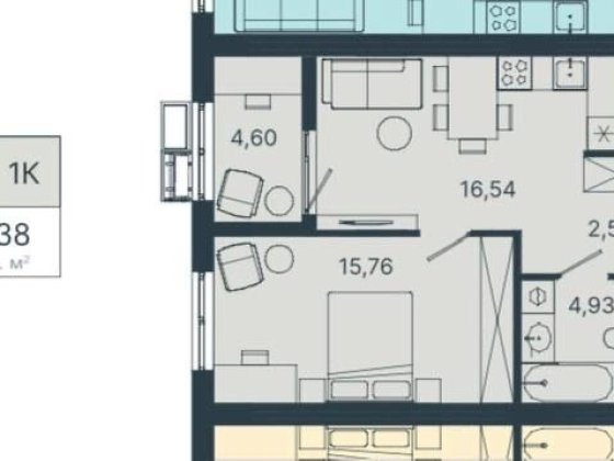 1-кімнатна квартира Ж.К.Шелест (Топольна,Орлика)ближній центр