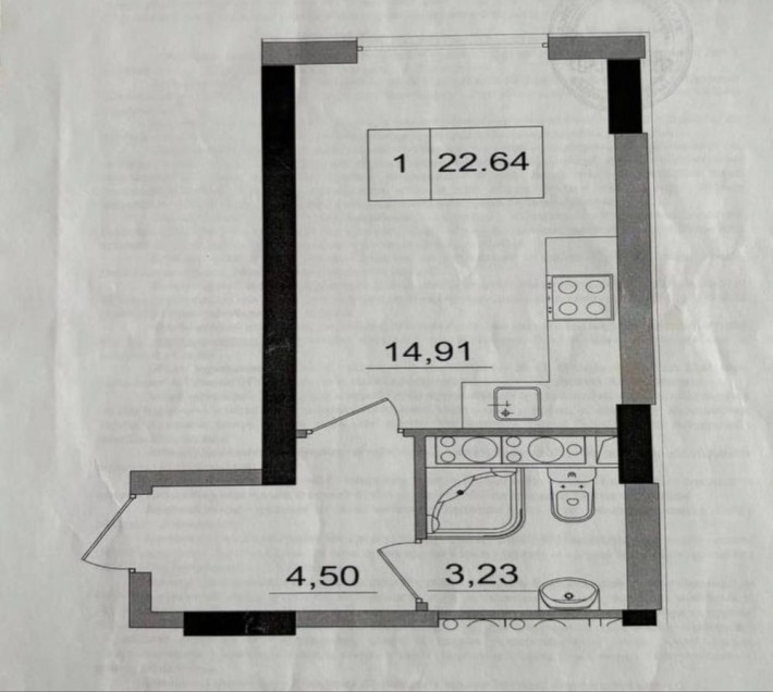 Продам смарт квартиру , жк артвиль, дом 4 аванград - фото 1