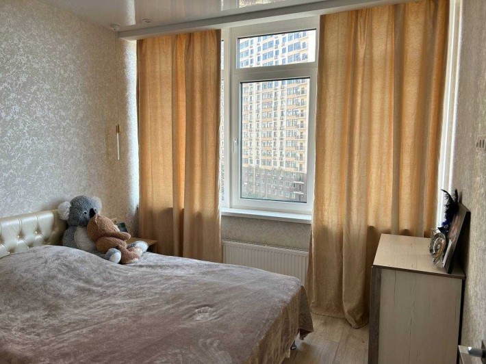 У продажу євродвійка з ремонтом в ЖК 53 Жемчужина на Таїрово. - фото 1