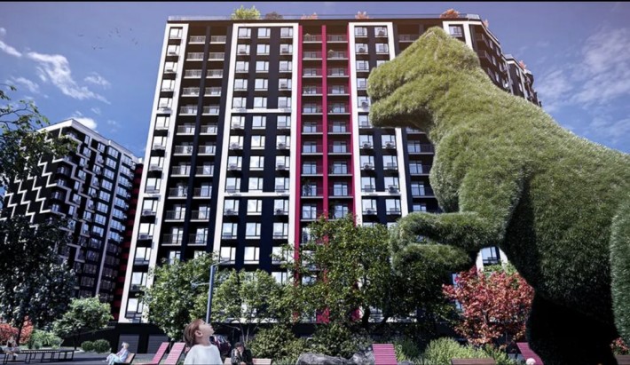 1к SKYGARDEN 40м² | 12/19 поверх | 962$/м² дешевше забудовника | бізнес-клас | видова | балкон 7м² - фото 1