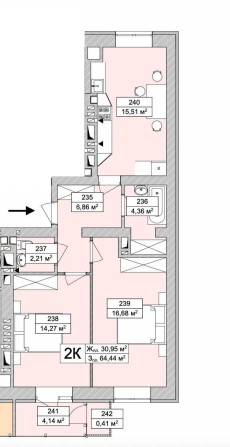 ЖК Атмосфера Лайф! 2к квартира! ГАЗ - фото 1