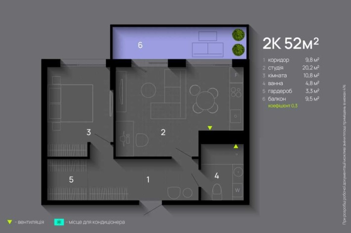 2-х кімнатна квартира БЕЗ КОМІСІЇ, єОселя, єВідновлення, постанови, сертифікат, держ програми - фото 1