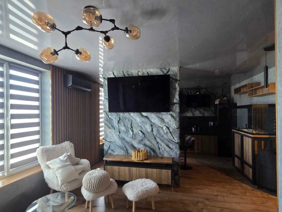 1-к квартира з газовим опаленням та ТОП-комплектацією, центр Борисполь