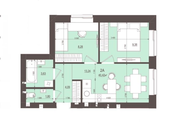 НАЙДЕШЕВША 2к квартира на Газу! БЕЗ КОМІСІЇ Буча
