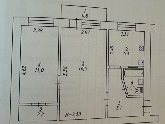 Продаж 2 квартири від власника на 44 кварталі Кривой Рог